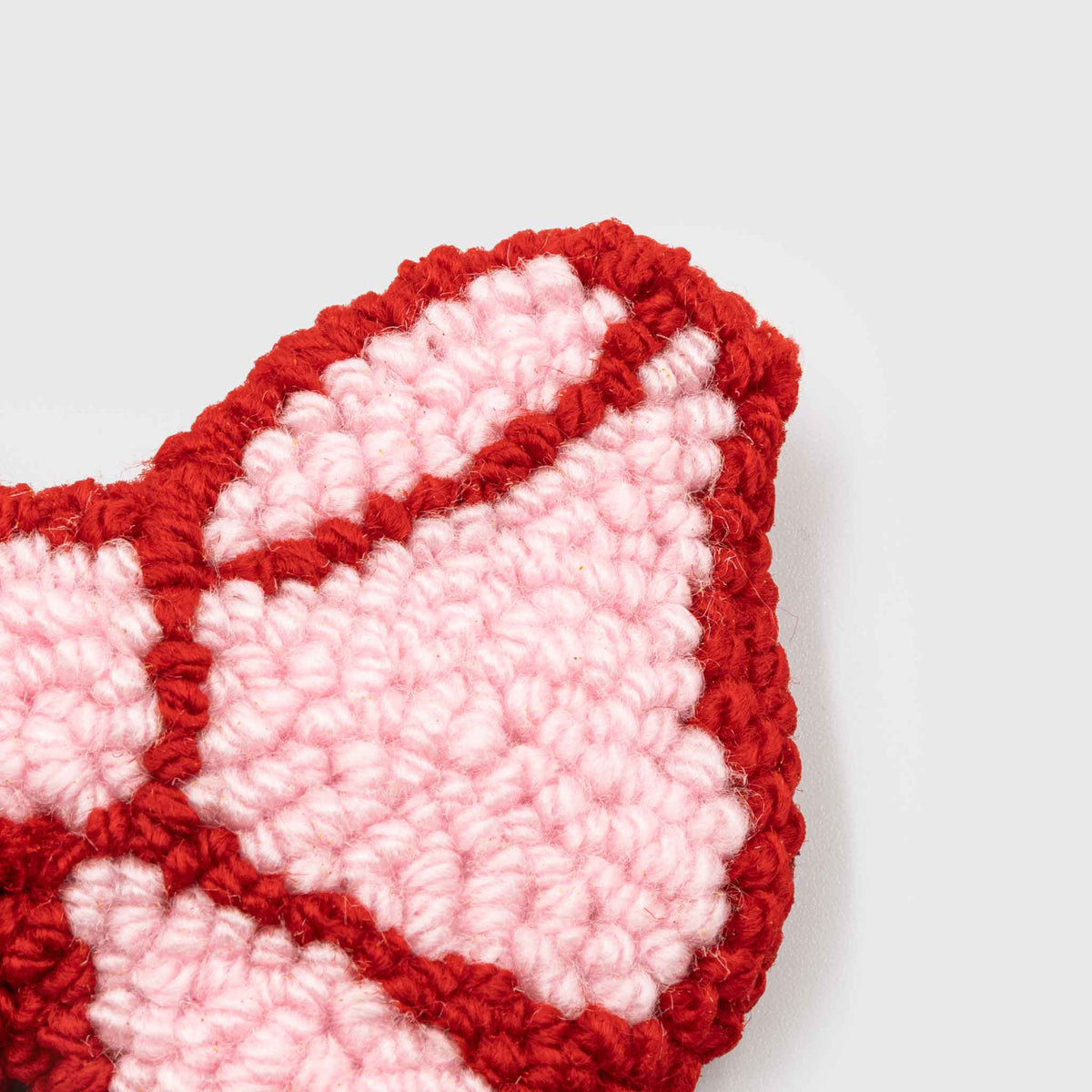 PINK BOW hairclip