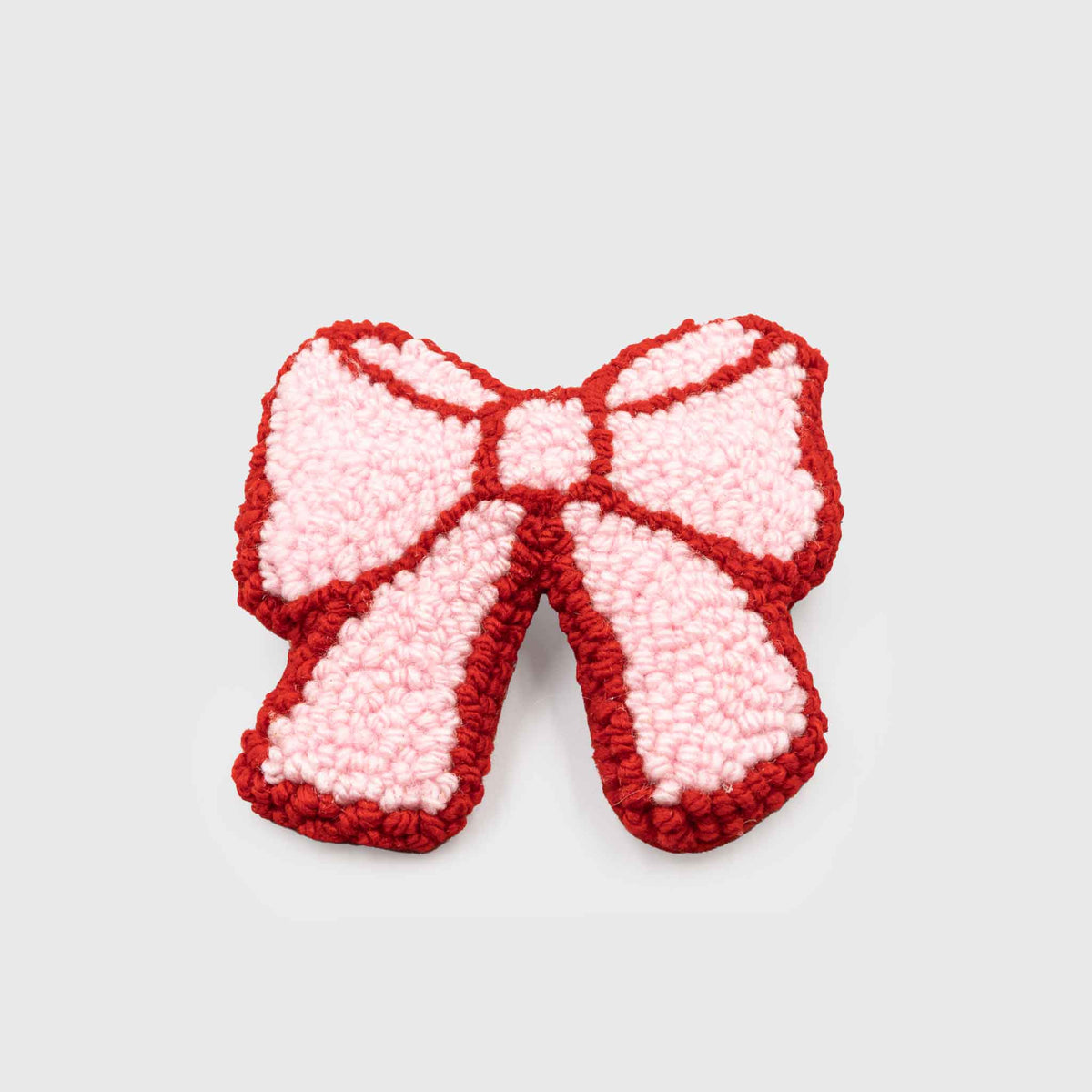 PINK BOW hairclip