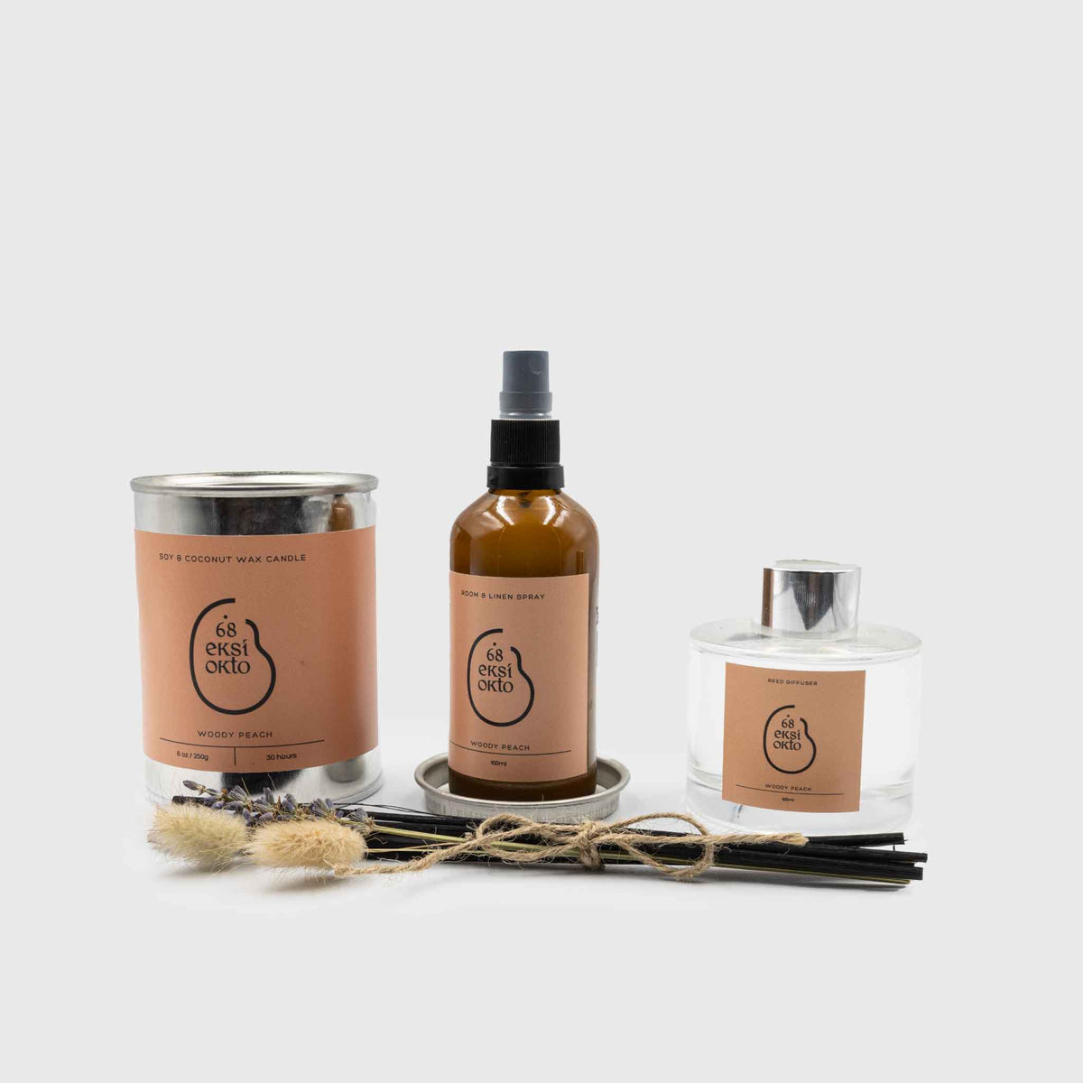 WOODYPEACH candle